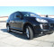 Бокові пороги BlackLine (2 шт., алюміній) для Porsche Cayenne 2003-2010 рр