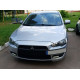 Підставка під номер (пластик) Чорний мат для Mitsubishi Lancer X 2008-2024 рр