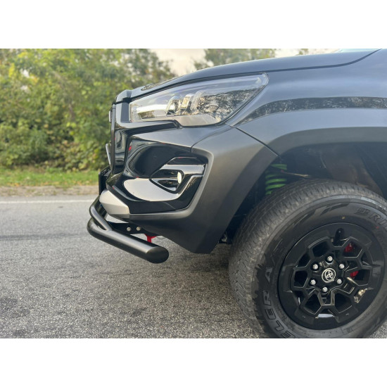 Передній вус подвійний Vegas (чорний, 76мм) для Toyota Hilux 2015-2024 рр