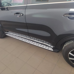 Бокові пороги V2, OEM для Kia Sportage 2015-2021 рр