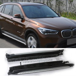 Бокові пороги OEM (2 шт) для BMW X1 F-48 2015-2024 рр