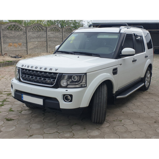 Бокові пороги Оригінал (2 шт., Алюміній) для Land Rover Discovery IV