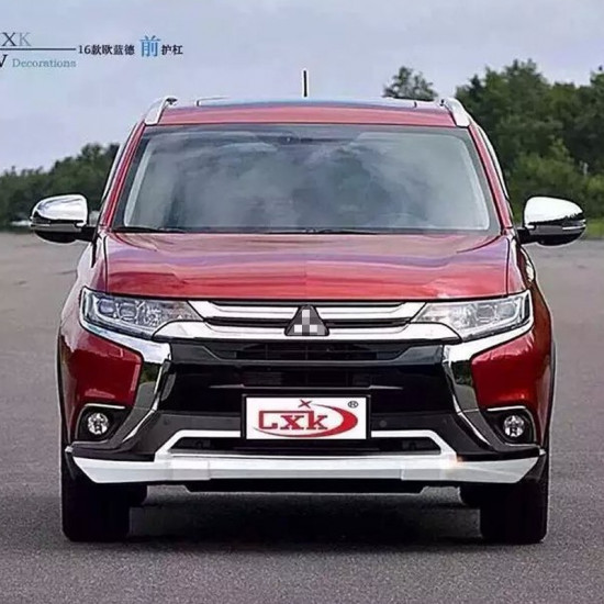 Передня і задня накладки (2 шт., 2016-2024) для Mitsubishi Outlander рр