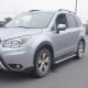 Бокові пороги Оригінал (2 шт, алюміній) для Subaru Forester 2013-2018 рр