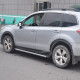 Бокові пороги Оригінал (2 шт, алюміній) для Subaru Forester 2013-2018 рр