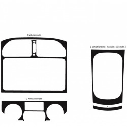 Накладки на панель для Toyota Rav 4 2001-2005 років