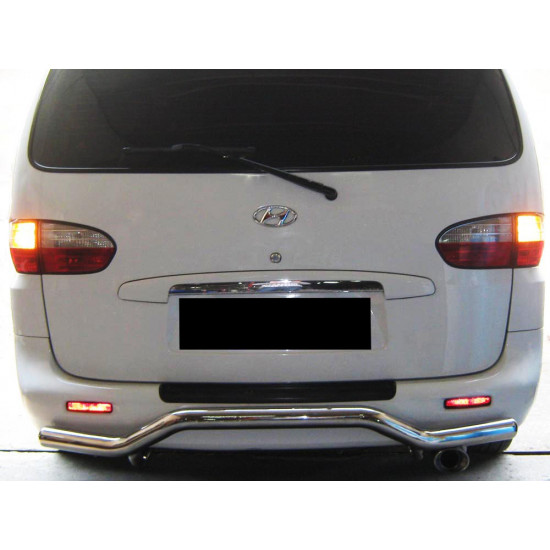 Задня дуга AK-005 (нерж.) для Hyundai H200, H1, Starex 1998-2007 рр