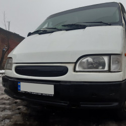 Зимова решітка Глянцева для Ford Transit 1991-2000 рр