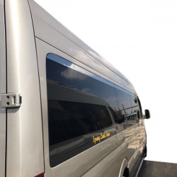 Верхня окантовка вікон (нерж.) для Mercedes Sprinter W906 2006-2018 рр