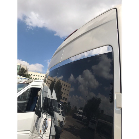 Верхня окантовка вікон (нерж.) для Mercedes Sprinter W906 2006-2018 рр