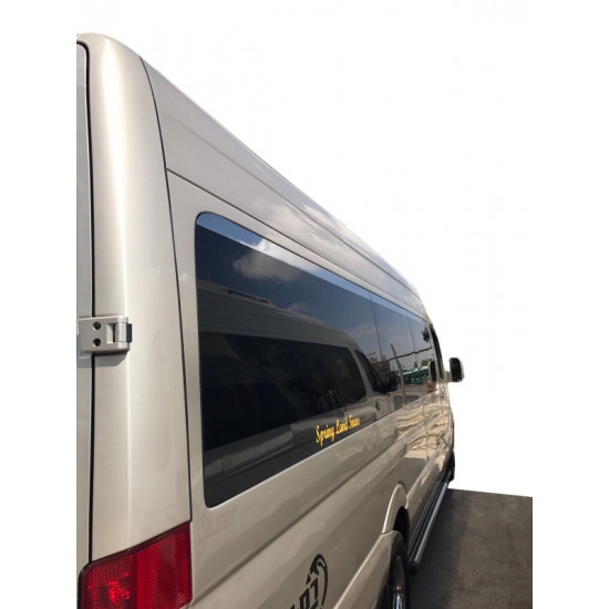 Верхня окантовка вікон (нерж.) для Volkswagen Crafter 2006-2017рр