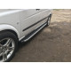 Бокові пороги Fullmond (2 шт., алюм) Довга база для Mercedes Vito / V-class W447 2014-2024 рр