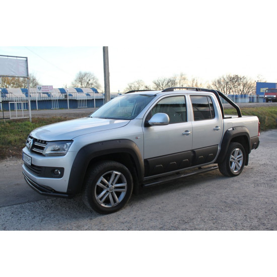 Молдинг на двері OmsaLine (6 шт, ABS) для Volkswagen Amarok 2010-2022 рр