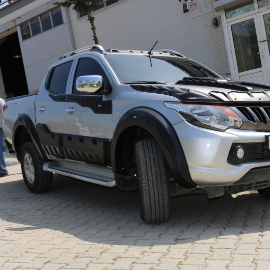 Розширювачі колісних арок V2 (2015-2019, EuroCap) для Mitsubishi L200 рр