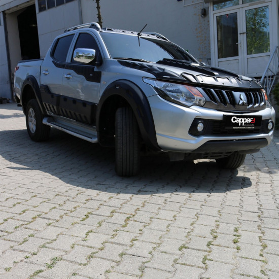 Розширювачі колісних арок V2 (2015-2019, EuroCap) для Mitsubishi L200 рр