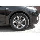 Накладки на арки (8 шт, чорні) SW, метал для Renault Megane III 2009-2016 рр