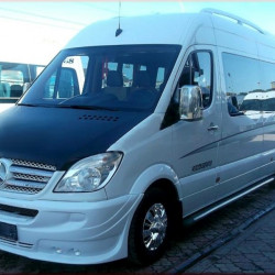 Передній бампер 4 фари (2006-2013) для Mercedes Sprinter W906 рр