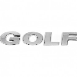 Напис Golf (під оригінал) для Volkswagen Golf 7