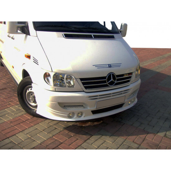 Передній бампер 4 фари для Mercedes Sprinter W901-905 1995-2006 рр