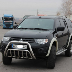 Кенгурятник (поліуретан) для Mitsubishi L200 2006-2015 рр