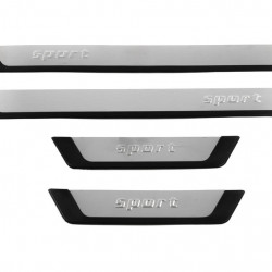 Накладки на пороги Flexill (4шт) Sport для Citroen C-3 Picasso 2010-2017рр
