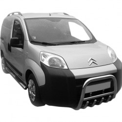 Передня дуга QT006 (нерж.) для Citroen Nemo 2008-2024 рр