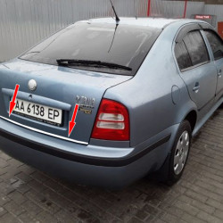 Кромка богажника (нерж.) для Skoda Octavia I Tour A4 1996-2010