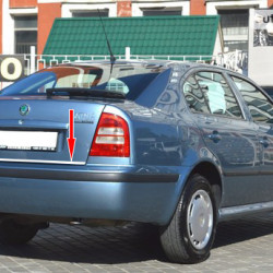 Кромка богажника (нерж.) для Skoda Octavia I Tour A4 1996-2010